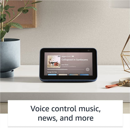 Asistente Virtual Echo Show 5, 2da Gen 2021 Negro - Amazon Alexa